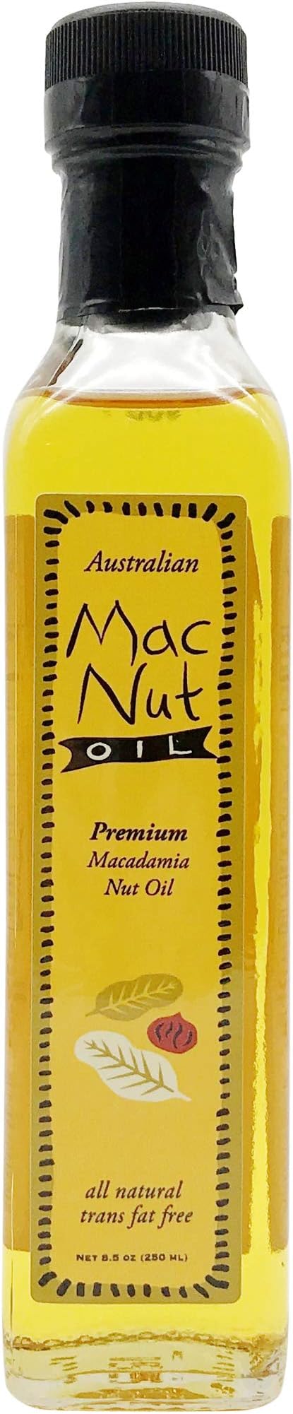 Mac Nut Oil Extra Virgin Macadamia Nut Oil - 8.5 oz