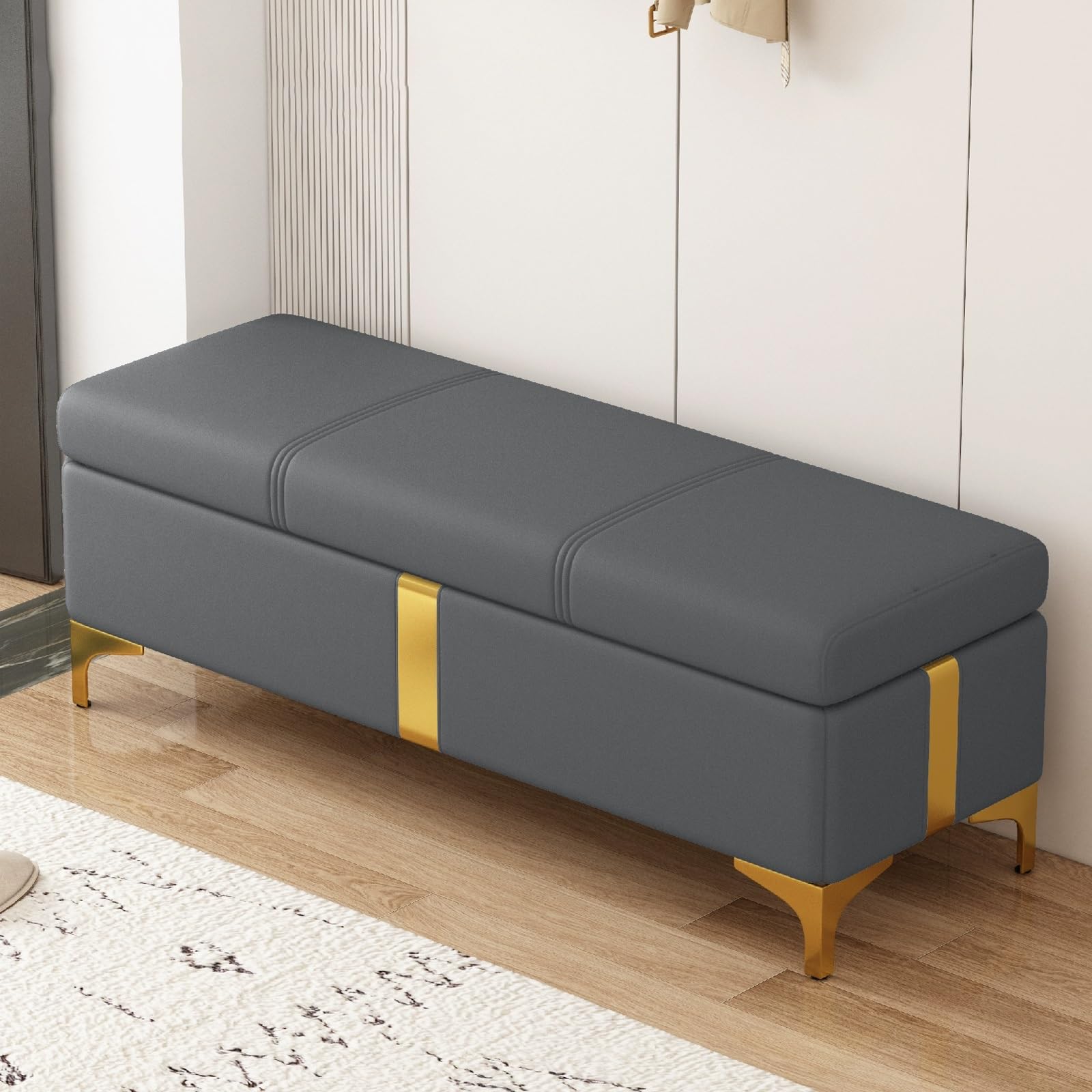 Interno dormitorio tapizado almacenamiento banquetas, moderno sala de estar reposapies, banco zapatero con asiento, banqueta baño, banco-zapatero, banco recibidor entrada, mueble almac