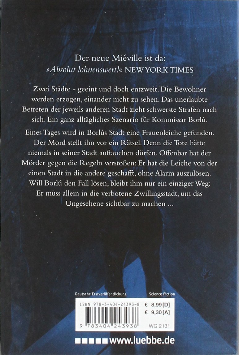 Die Stadt und die Stadt: Roman (Science Fiction. Bastei Lübbe Taschenbücher)