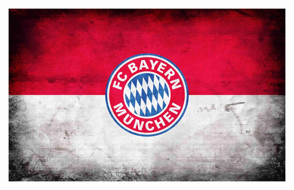 BALDAU PRINTSBALDAU PRINTS FC Bayern Munich Football Club Wall Poster For Room (Gloss Laminated, 12X18 Inch, 300 GSM) M9