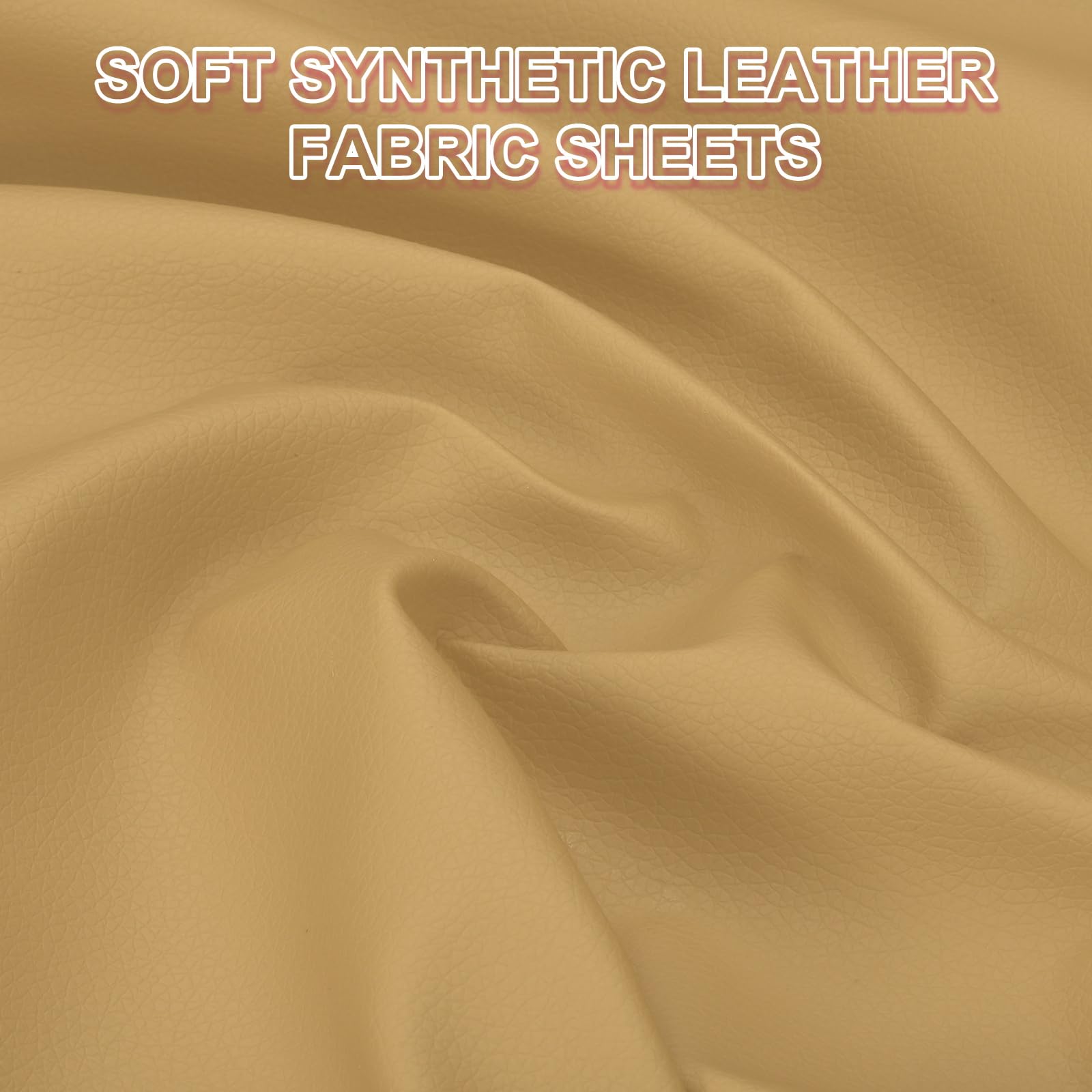 PATIKIL 63x39.4in Faux Leather Sheets - Image 3
