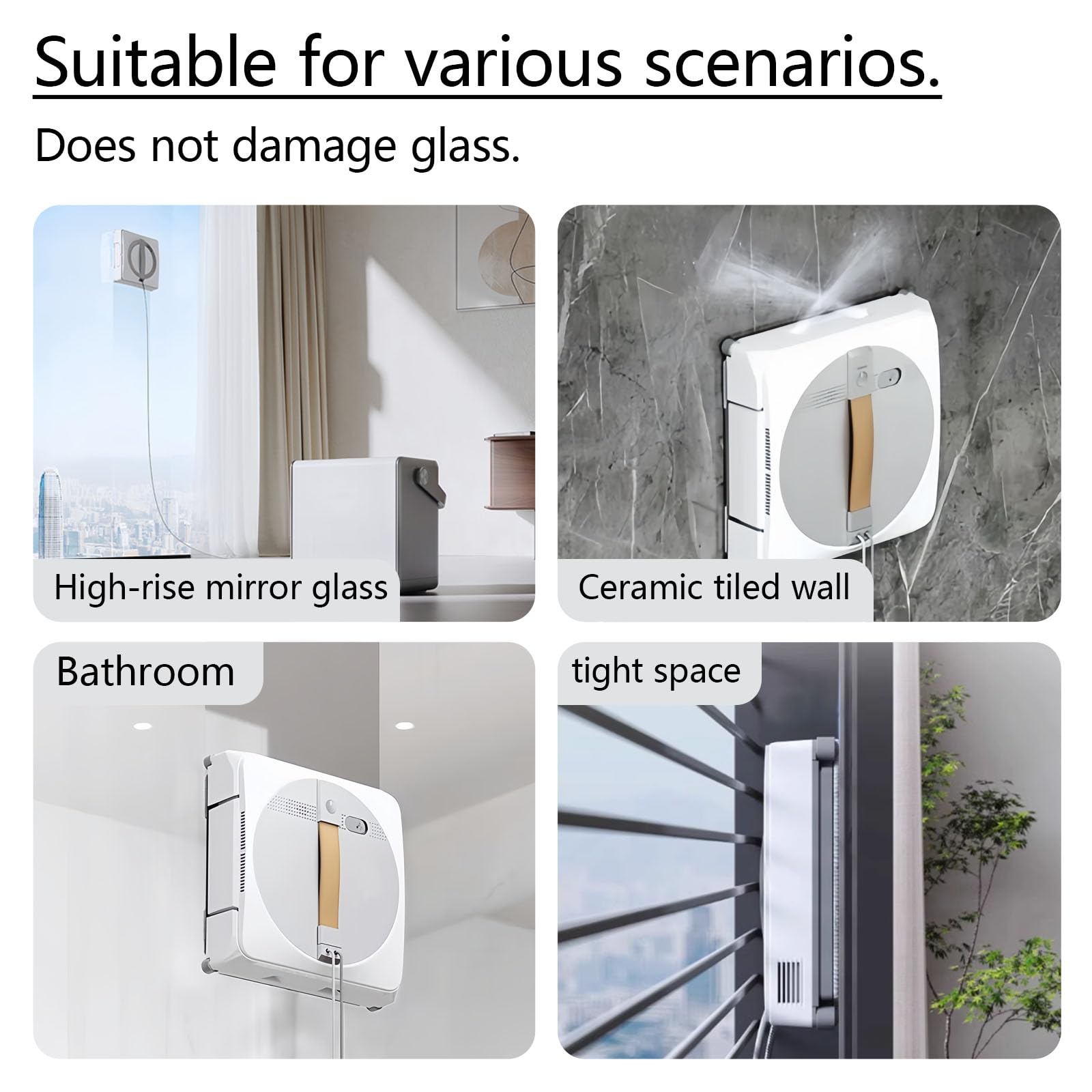Trapo de limpieza para ECOVACS Winbot Mini robot aspirador de ventana, lavable y reutilizable, accesorios de almohadilla para fregona Winbot, 12 piezas de repuesto de paño de fregona, n.º 5