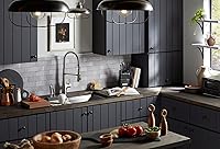 Vista 5 de Kohler K-28876 Tempered 32-1/4" Undermount Single Basin Stainless Steel Workstation Kitchen Sink with Walnut Cutting Board, Knife Holder, Drying