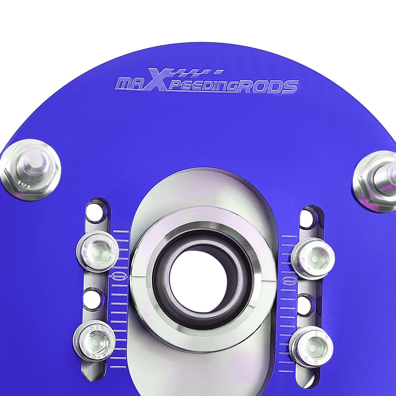 maXpeedingrods Piastra Camber Regolabile Ammortizzatori - Blu