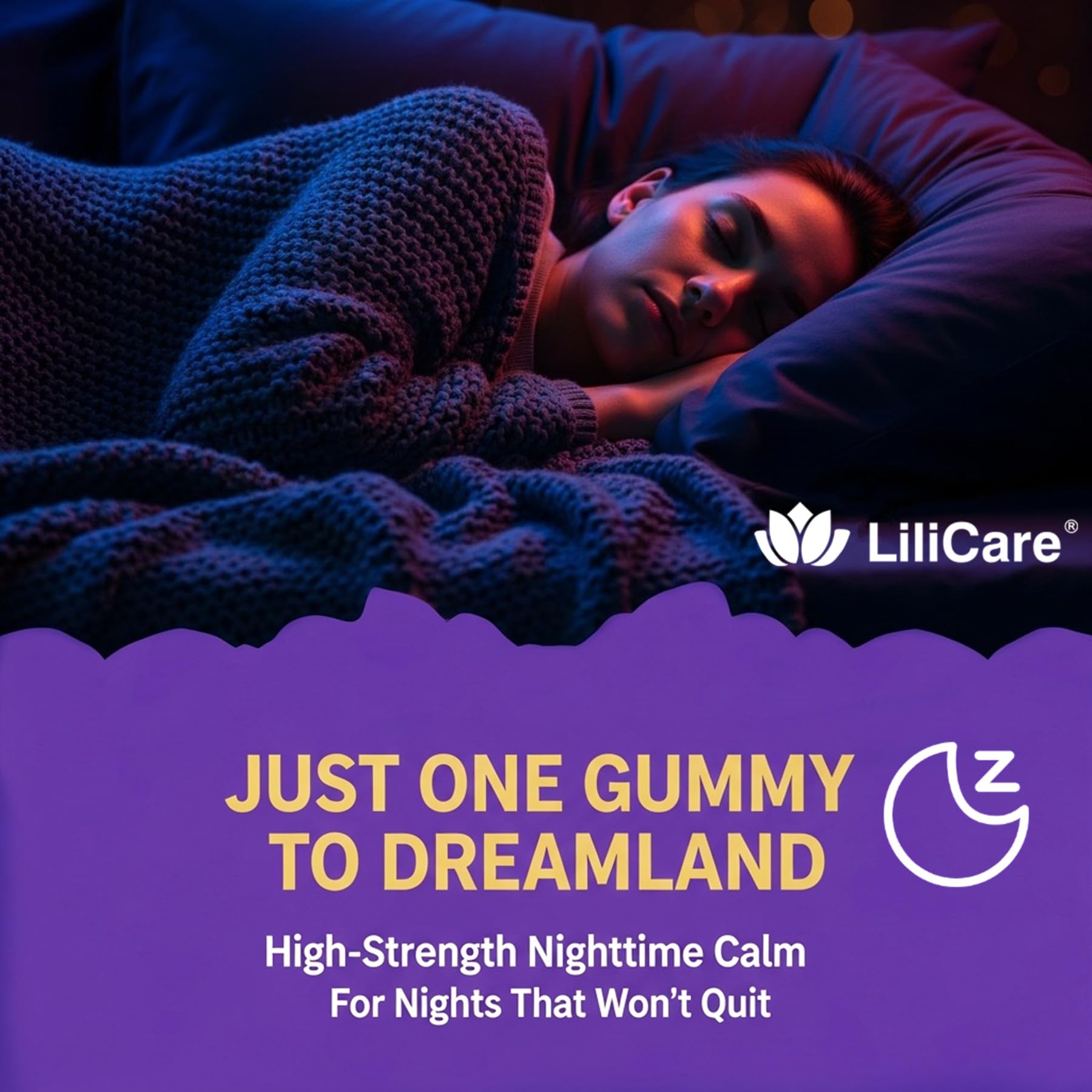 Melatonin Gummies 10mg 20mg for Adults Sugar Free, Extra Strength w/ L-Theanine, Ashwagandha, Magnesium, Turmeric, GABA, Lemon Balm and Chamomile for Healthy Circadian Rhythm, Vegan Grape Flavor, 60ct