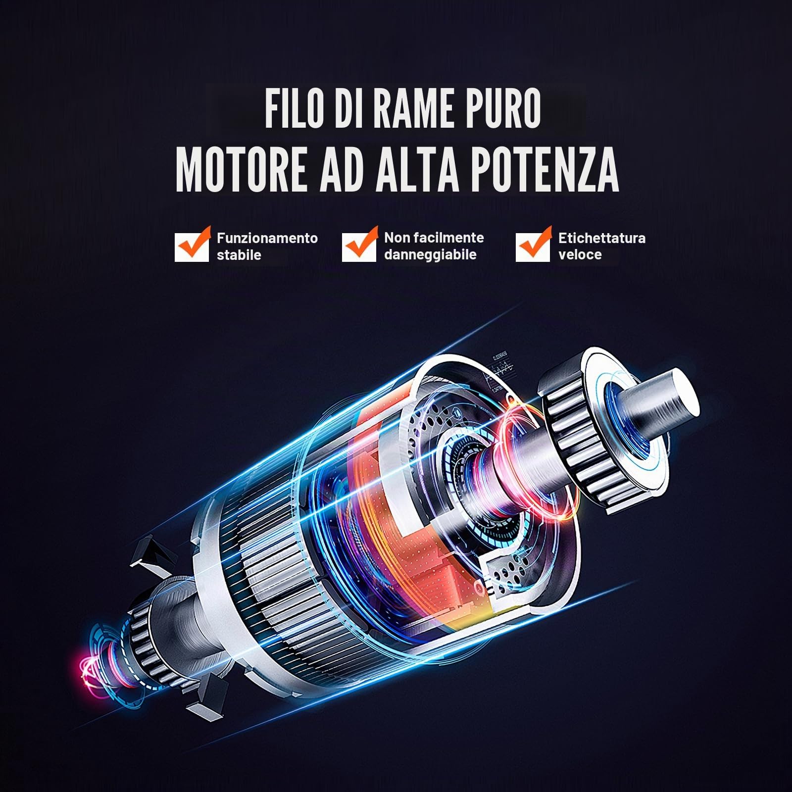 VEVOR Etichettatrice Semiautomatica per Bottiglia Rotonda, 20-50Pezzi/min, Applicatore di Etichette, Etichettatrice Regolabile Adatta per Bottiglie Larghezza Etichetta tra 13-150mm Lunghezza 25-300mm