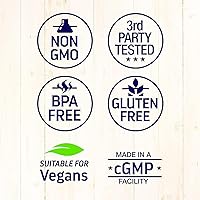 Vista 7 de Healthy Origins Vitamina C (sin OMG), 1,000 mg - Vitamina C vegana - Ácido ascórbico para apoyo inmunológico - Apoya la función celular - Suplemento