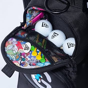 NEW ERA ×ドラえもんコラボ ニューエラ ゴルフバック Amazon | ニューエラ（NEW ERA） ゴルフ キャディバッグ カート式 9型