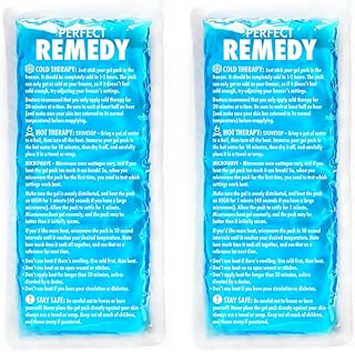 Sponsored Ad - Gel Ice Packs for Injuries Reusable Gel (2 Pack) Reusable Hot Pack & Cold Pack Compress for Injury, Pain Re...