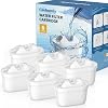 Water Filter Cartridge Compatible with Brita Jug Maxtra+, Marella, Marella Cool, Style, Elemaris XL, Aluna, Aluna Cool, Mavea Elemaris (6 Pack)