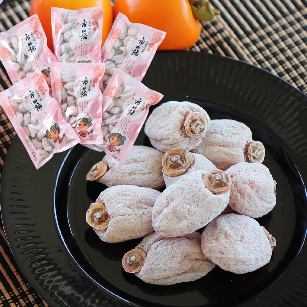 Amazon.co.jp: 山下屋荘介 市田柿 500g×6袋 (長野県産/お徳用 3