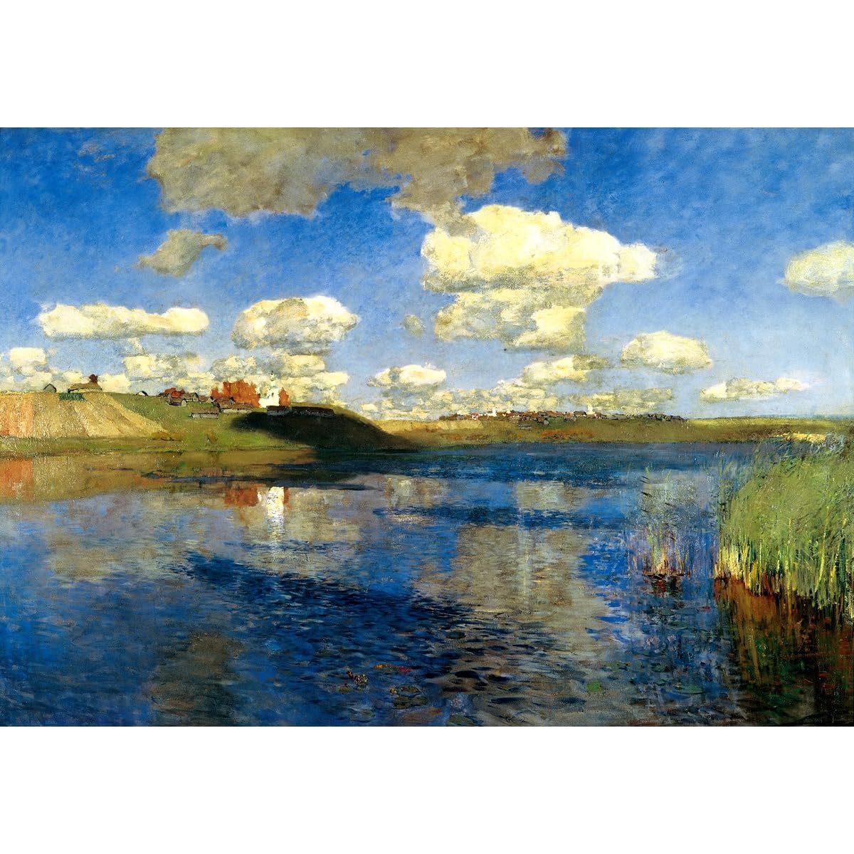 Toile haute définition Ozero Rus' de Levitan Isaak grand format