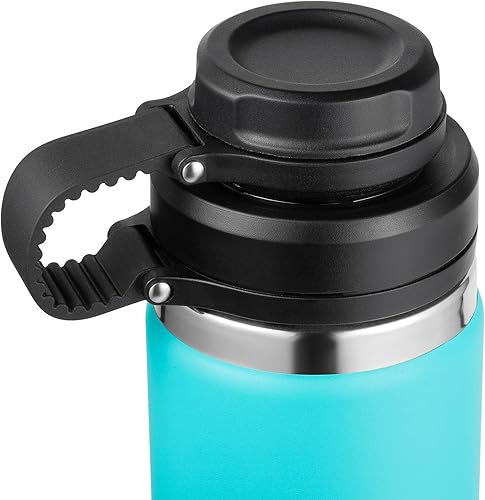Miniatura 7 de Aoitoque Tapa de boquilla superior con colador de té para Hydro Flask boca ancha, tapas de repuesto compatibles con Hydro Flask de boca ancha de 18,