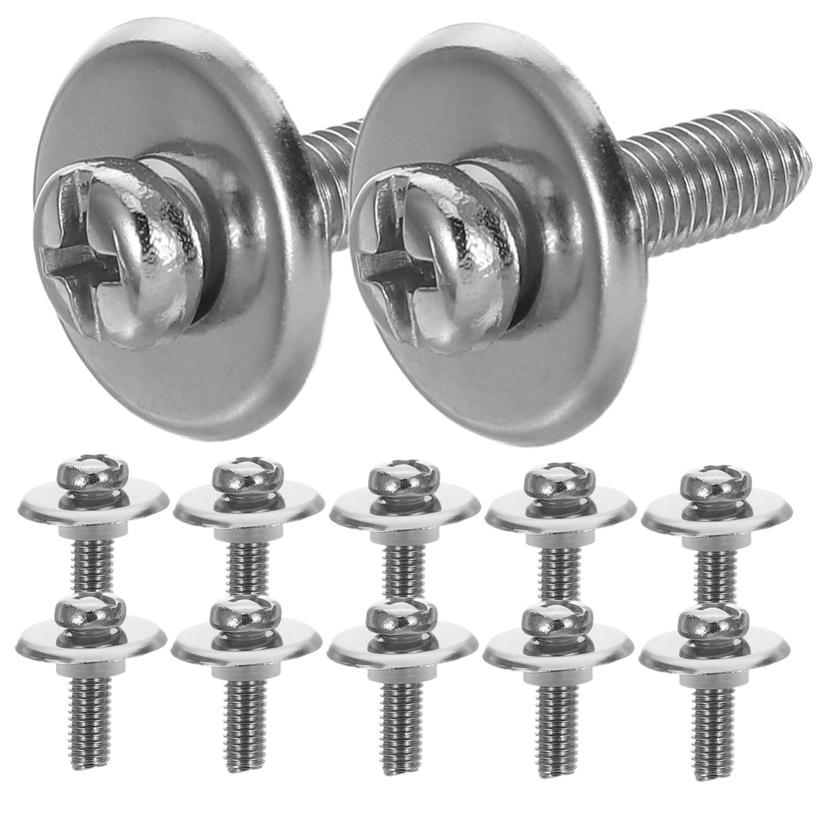 Set Da 50 Viti M5 Per Manici Di Pentole Con Guarnizioni In Silicone, Bulloni Di Fissaggio Per Coperchi Da Cucina, Ricambi Per Sostituzione E Riparazione Di Coperchi Wok E Padelle, Resistenti Ad Alte Temperature