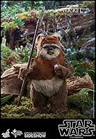 Vista 6 de Hot Toys Star Wars Episodio VI El regreso del Jedi Ewok Wicket Figura escala 1/6