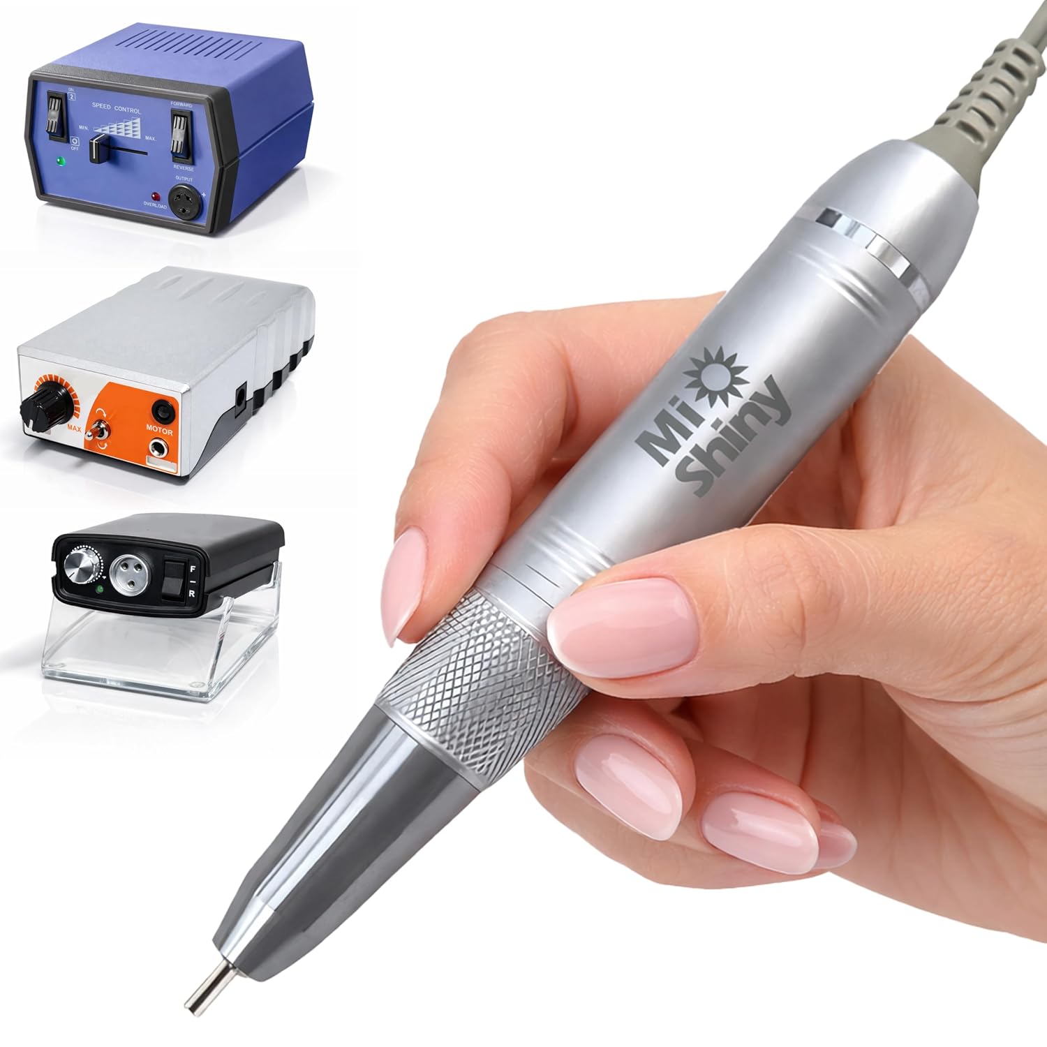 Nail Drill Handpiece Replacement Compatible with KuPa KP55, KP60, KP5000, Up200, Medi Pro Power 20k - Professional Nail Drill - Hand Drill for Nails - High Quality