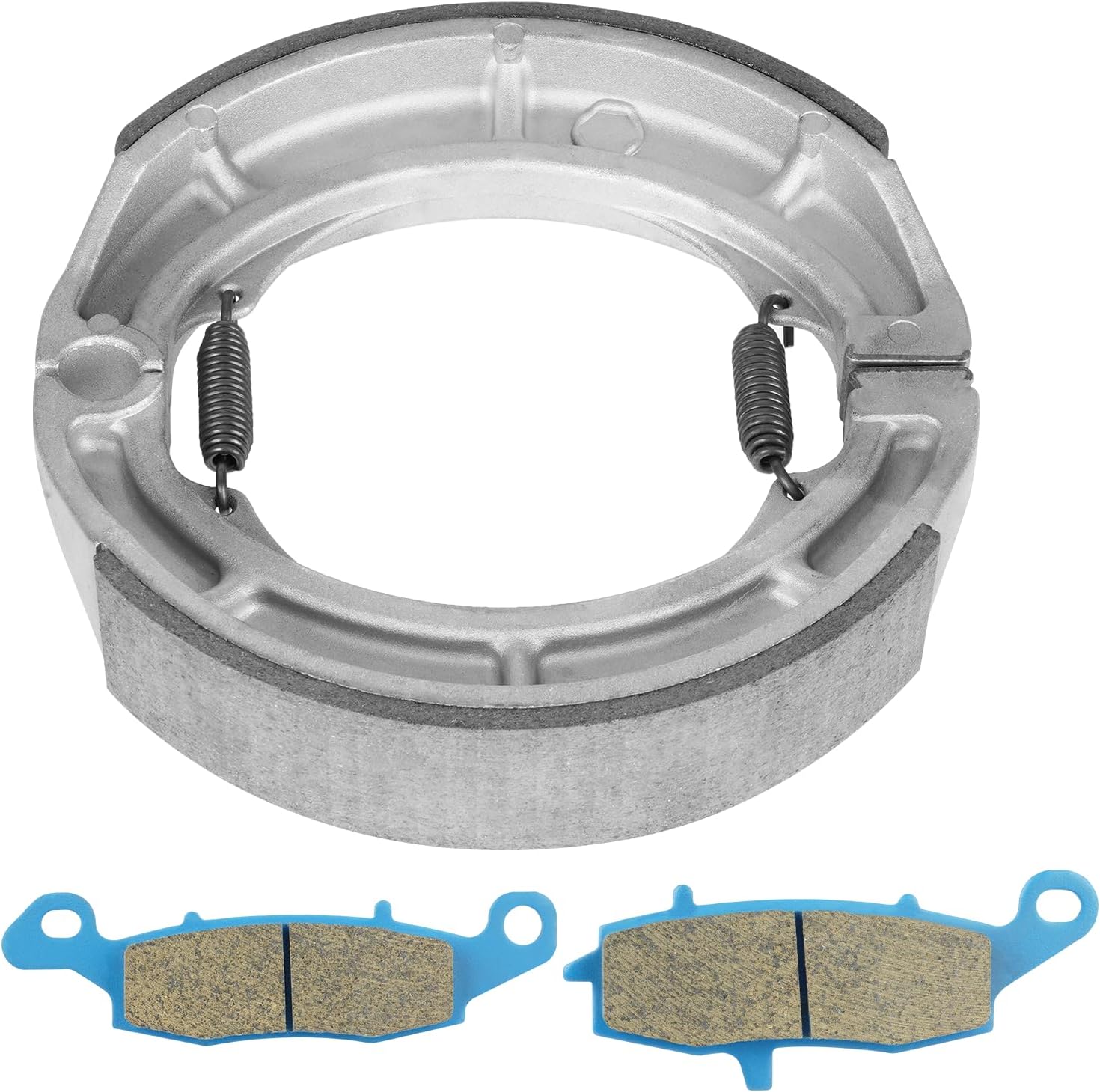 Front and Rear Brake Shoes Pads for Suzuki VL800 Intruder 2001-2005, VL800 Boulevard C50T 2005-2017, VZ800 Marauder 1997-2004, VZ800 Boulevard 2005-2015, C M 800 2005-2013, Replace ‎for FA231 626