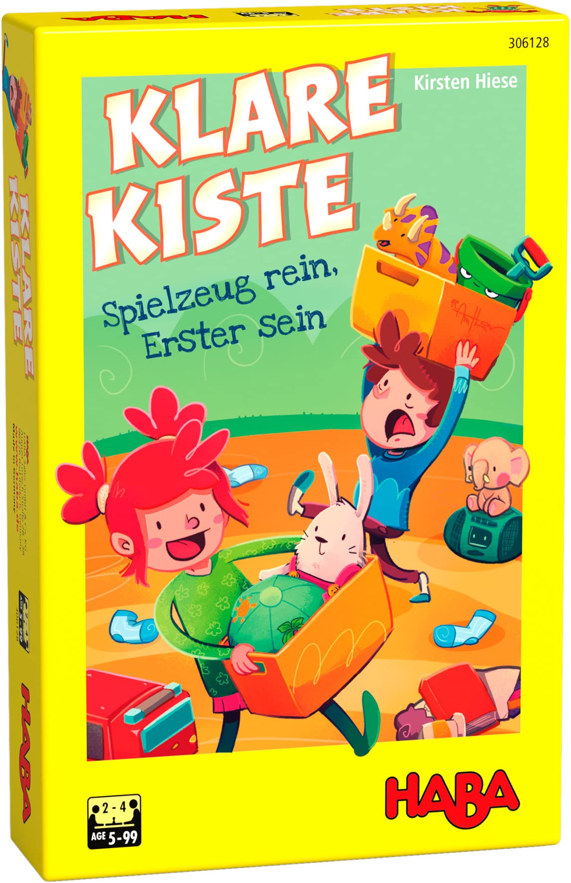 HABA 306128 - Scatola Trasparente Gioco Da Tavolo Per Bambini 5+ Anni - Fatto In Germania