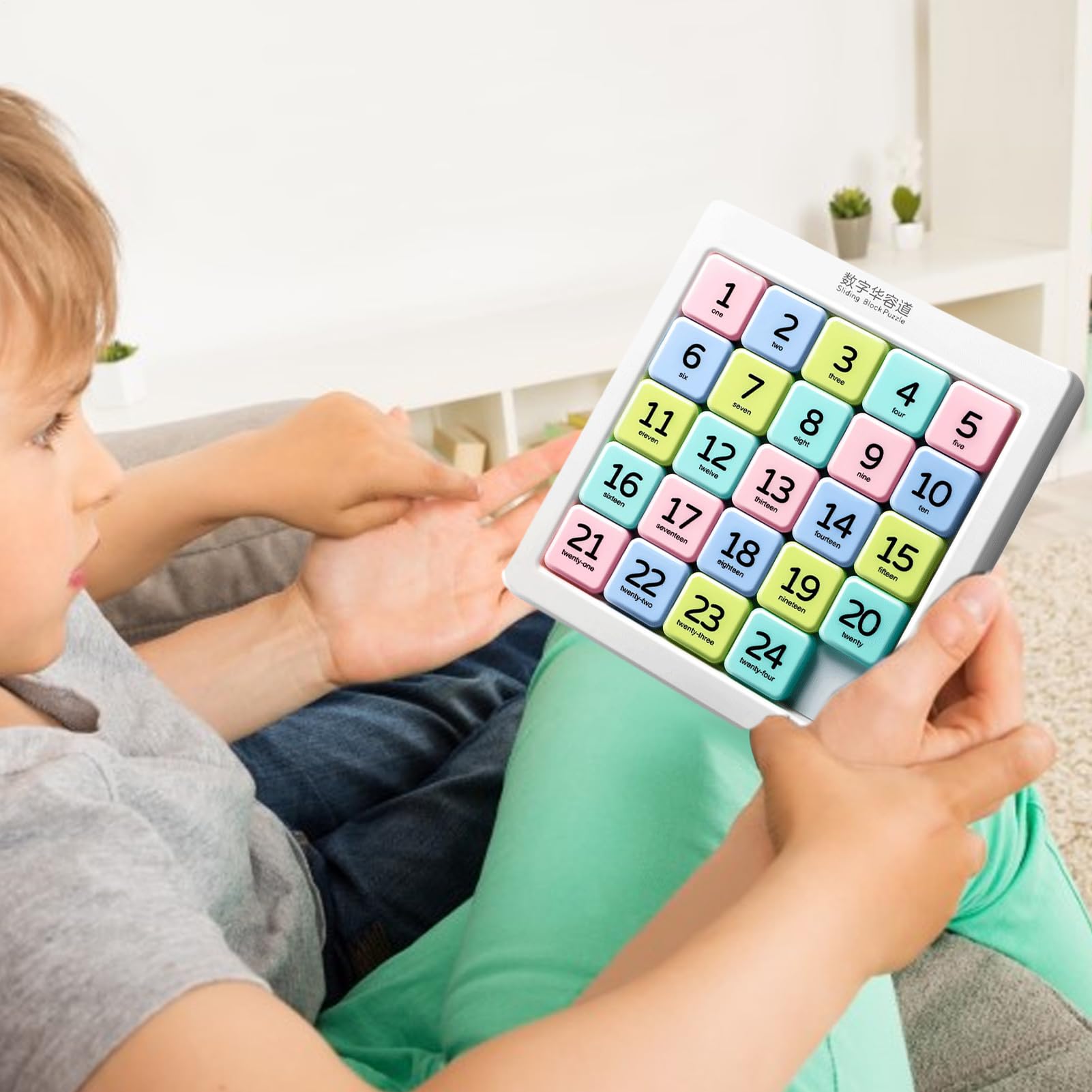Glissière à chiffres - Jeu de puzzle - Chiffre curseur - Teaser cérébral, curseur de carrelage numérique | Jeu de logique de numéros coulissants, Number Scramble Slider, Puzzle de commande de chiffres