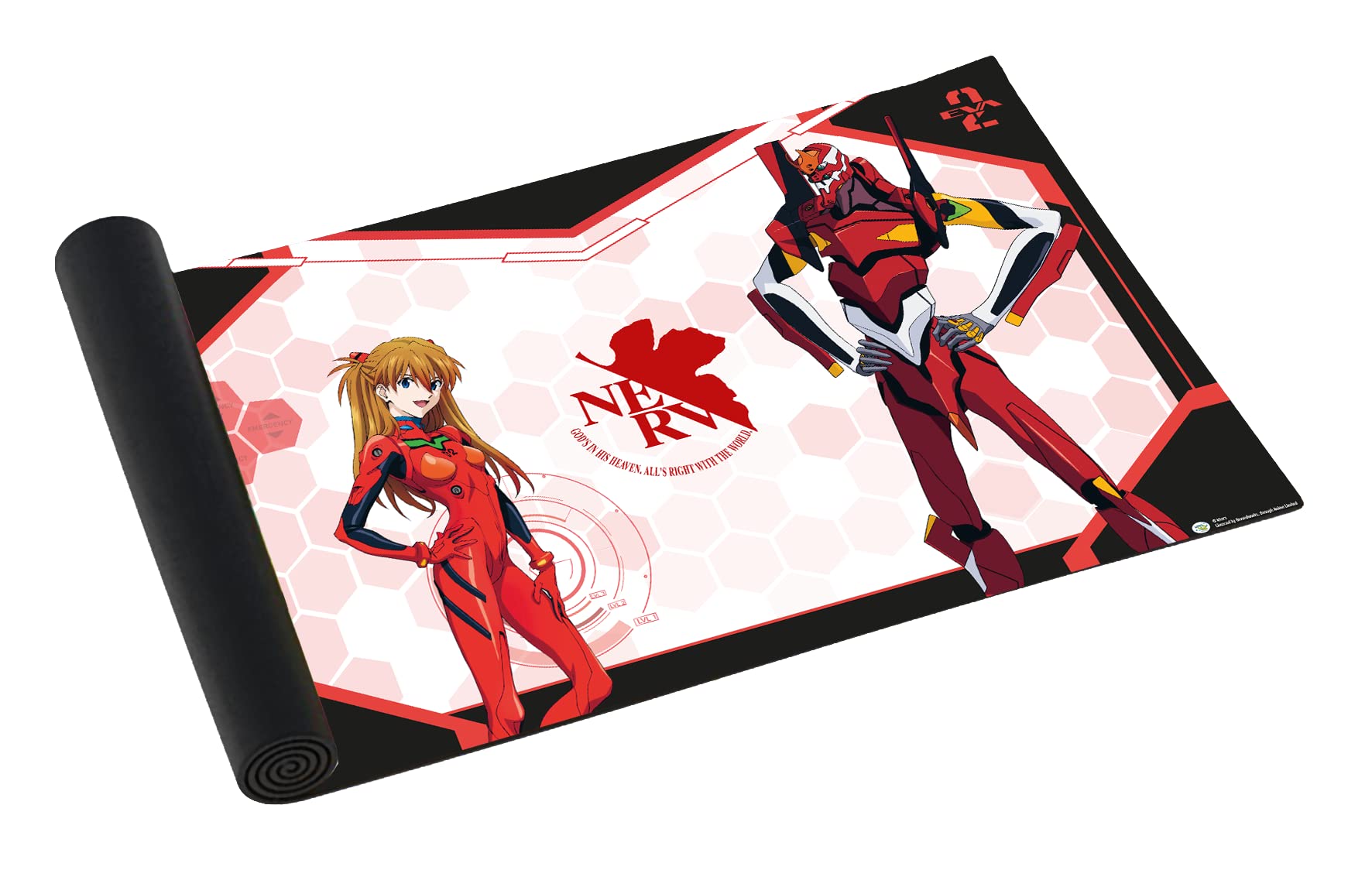 Amazon.com: Japanime Games Evangelion: EVA 02 Playmat | High