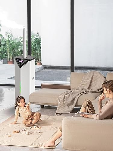 Miniatura 9 de Humidificadores de 19L5 galones para dormitorio, habitación grande, 2800 pies cuadrados, humidificadores silenciosos para habitación grande,