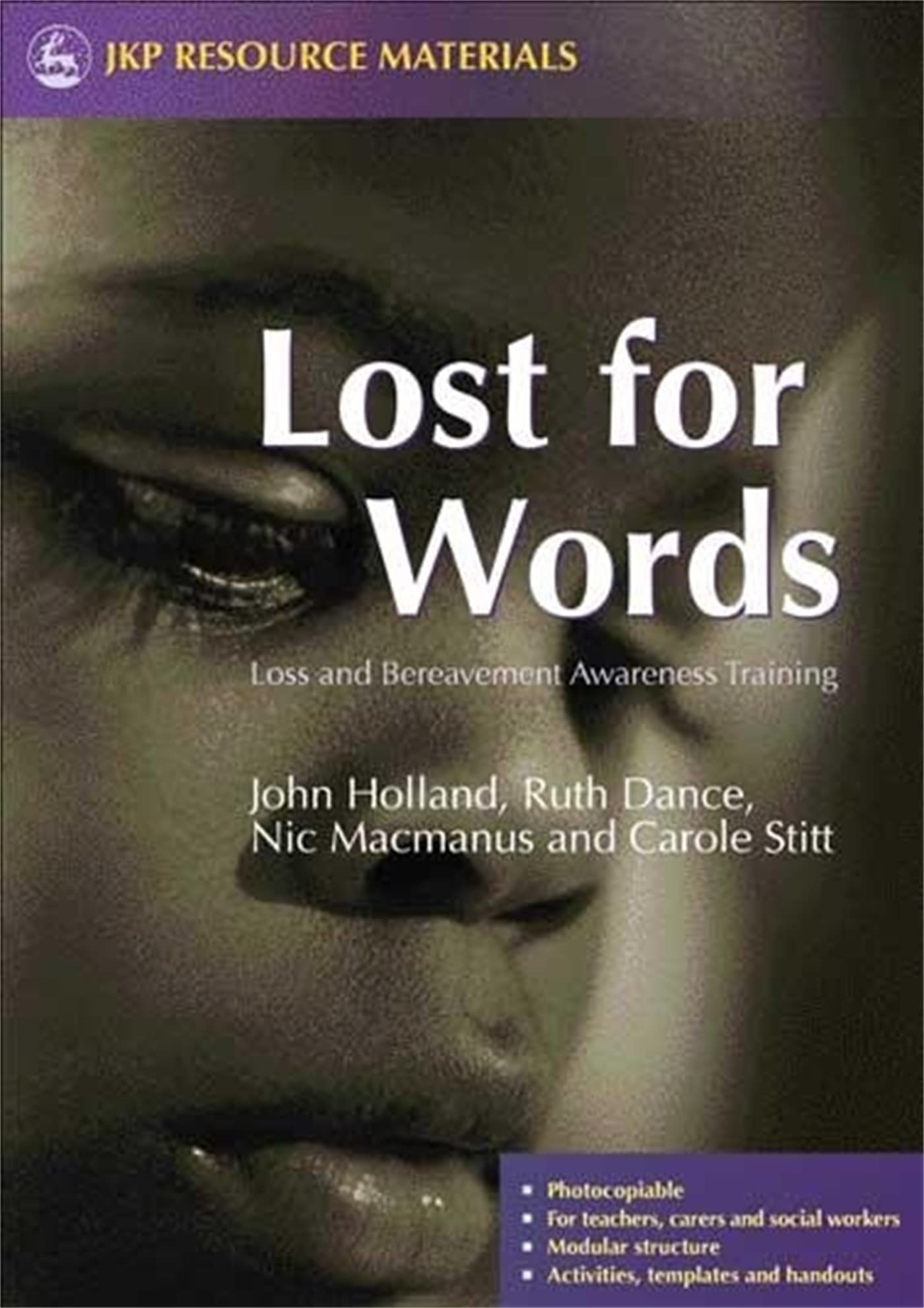 Lost for Words: Loss and Bereavement Awareness by Nick McManus PAPERBACK