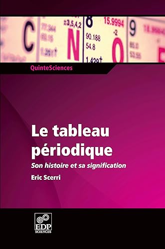 TABLEAU PERIODIQUE: Son histoire et sa signification (0)