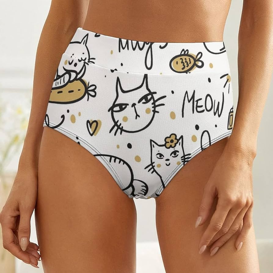 美品 猫 総柄●miu miu フレアパンツ ストレッチ 伸縮 マルチカラー S IMG_0845.jpg