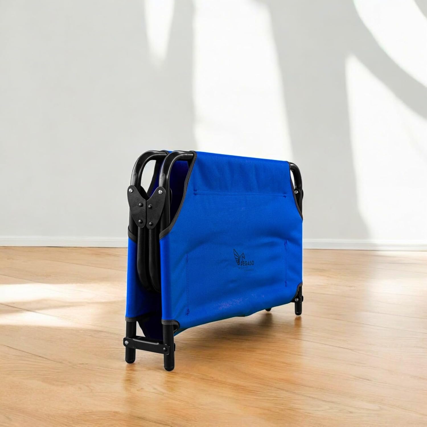 PEGASO Raised Dog Bed, Medium, Breathable, Washable, Non-Slip, 78 x 59 x 22 cm (Mod KM-MD), KM-MD Royal Blue