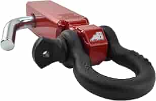 Agency 6 Recovery Shackle Block 2.5" Earth Grey Powder Coat - Hitch Receiver Fits 2.5 Inch Hitch Receivers - Recovery Tow Block - Proudly Made In The USA With US Certified Materials - Foto 10