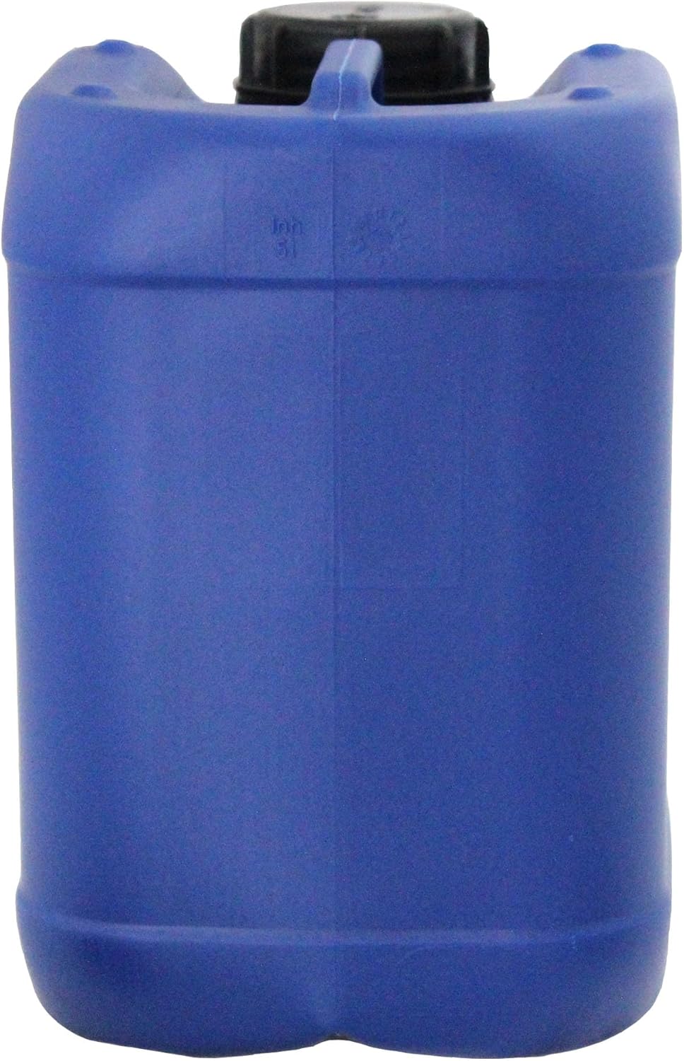 Style # 2 Blue - 5 LT (1.32 Gal) HDPE Jerrican Din51, GE Style | Tamper Evident Screw Cap | UN Rated 3H1/X (X-RATED) | BPA Free | Perfect Container to Ship Chemicals & Liquids | Easy Stacking HDPE Containers