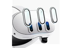 Oculus Meta Quest 2 Camera Lens Protector, Thin 9H Tempered Glass, Shield Your VR Adventure!