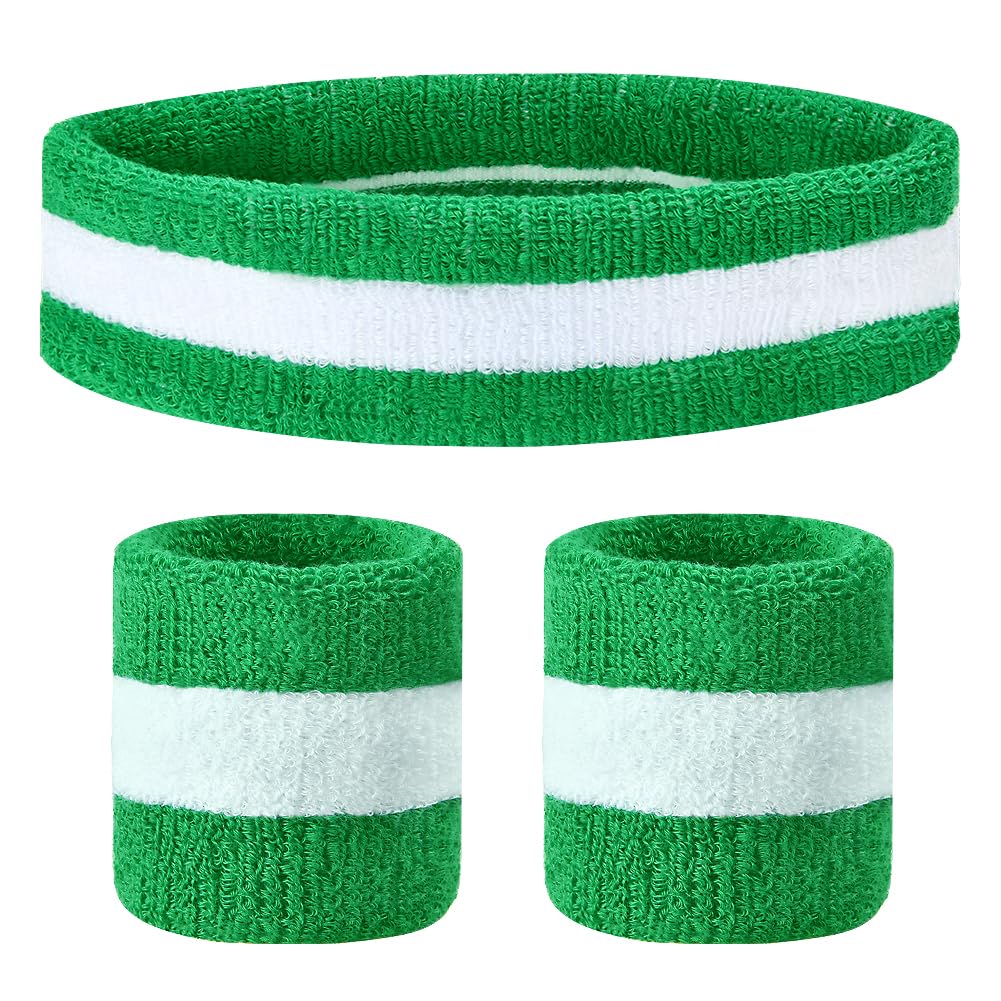 Flintronic Polsino Sportivo, Set Manicotti Elasticizzati Proteggi Dita, Supporto di Dita, Sport Sweatband Polsino Uomo Donna, Morbido Addensato per Basket Palestra fitness Ginnastica Tennis