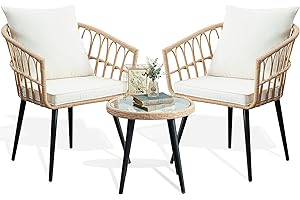 3-Piece Patio Bistro Set: Perfect for Your Balcony Escape