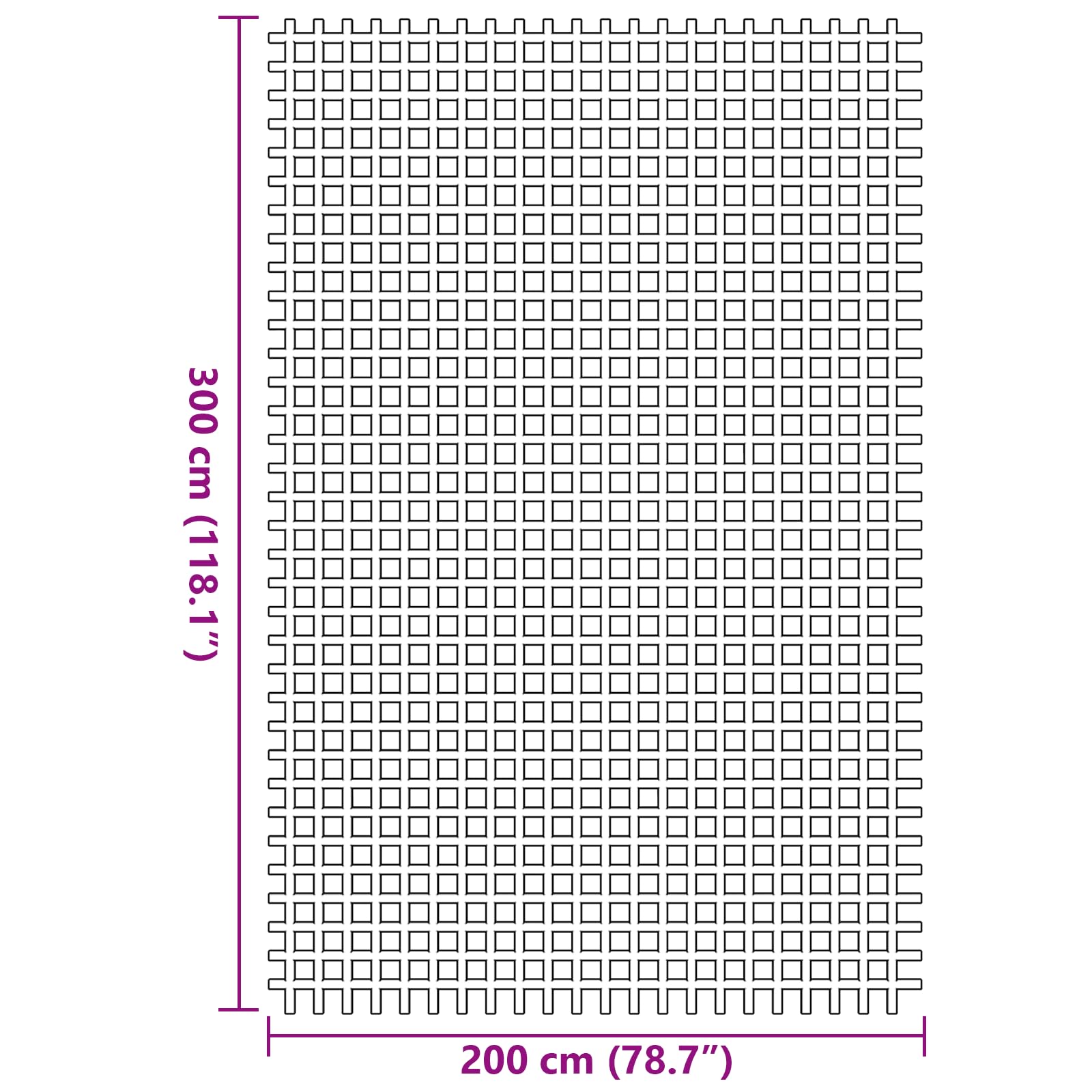 Tapis de tente vert 2 x 3 m, imperméable, antidérapant, pour camping, caravane, terrasse, jardin, plage