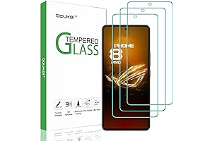 beukei Designed for Asus ROG Phone 8Pro Screen Protector Tempered Glass, Case Friendly, 9H Hardness