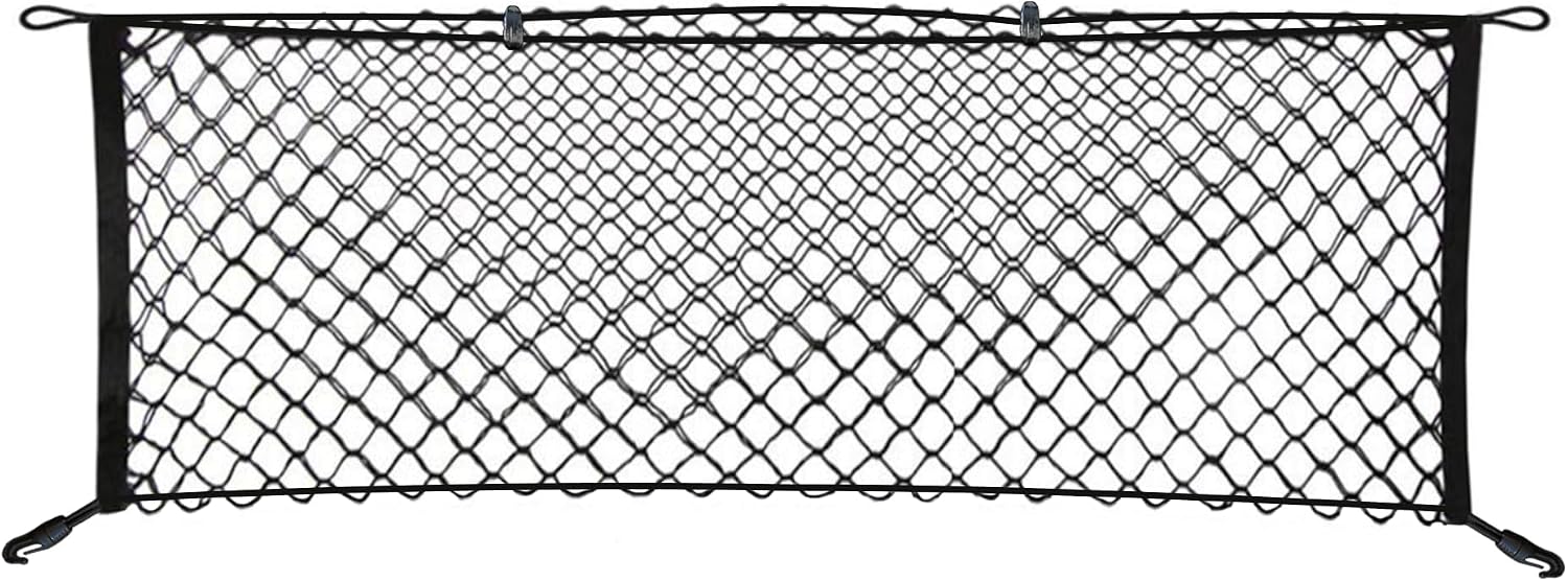 Envelope Style Trunk Mesh Cargo Net for Lexus RX300-450 2010-2025, Automotive Exterior Accessories - Premium Car Storage Organizers, Cargo Bed Net for Pickup Truck, Smart Vehicle Storage Organizer