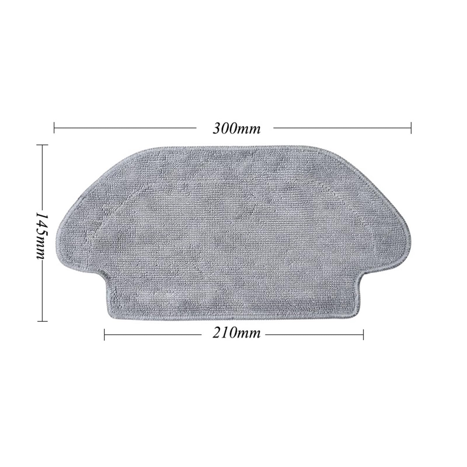 Accesorios, Compatible con Mijia Mop Pro STYTJ02YM/VIOMI V2 Pro/V3 Piezas Robot Aspirador Cepillo Principal/Lateral Filtro Hepa Piezas De Fregona(15)