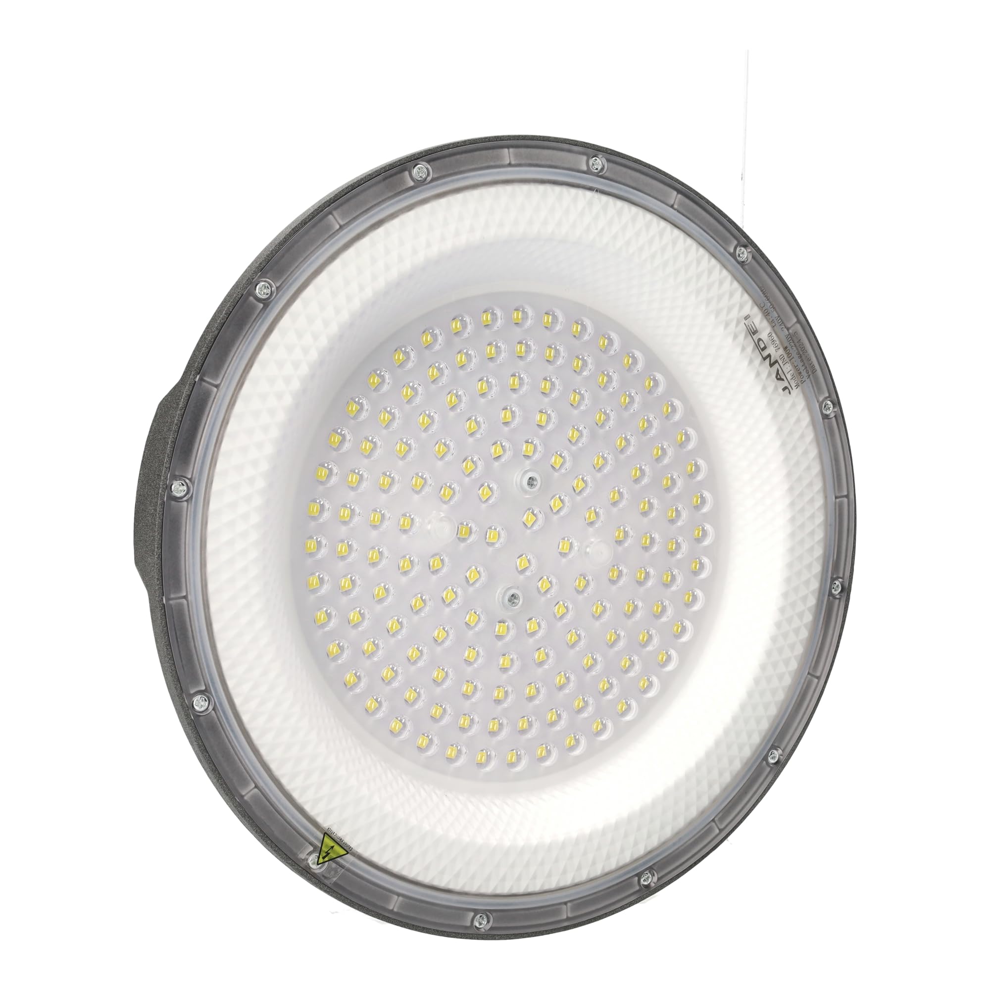 Jandei - Pack x2 Campana LED UFO DOB, Blanco Frío 6000K, Alta Potencia con 110 lm/vatio PF 0,95 6KV, Foco de Exterior IP65. Perfecto para Entorno Industrial, Naves, Garajes, Negocios... (100W)