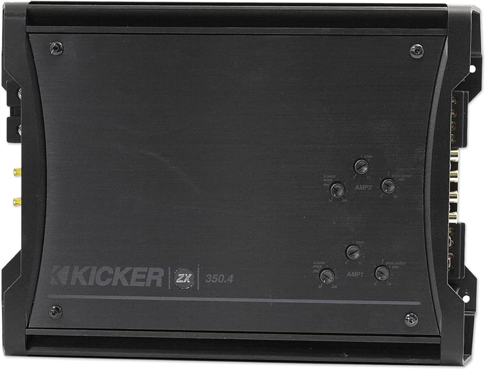 Kicker ZX350. 4 4-Channel Car Amplifier : Amazon.in: Electronics