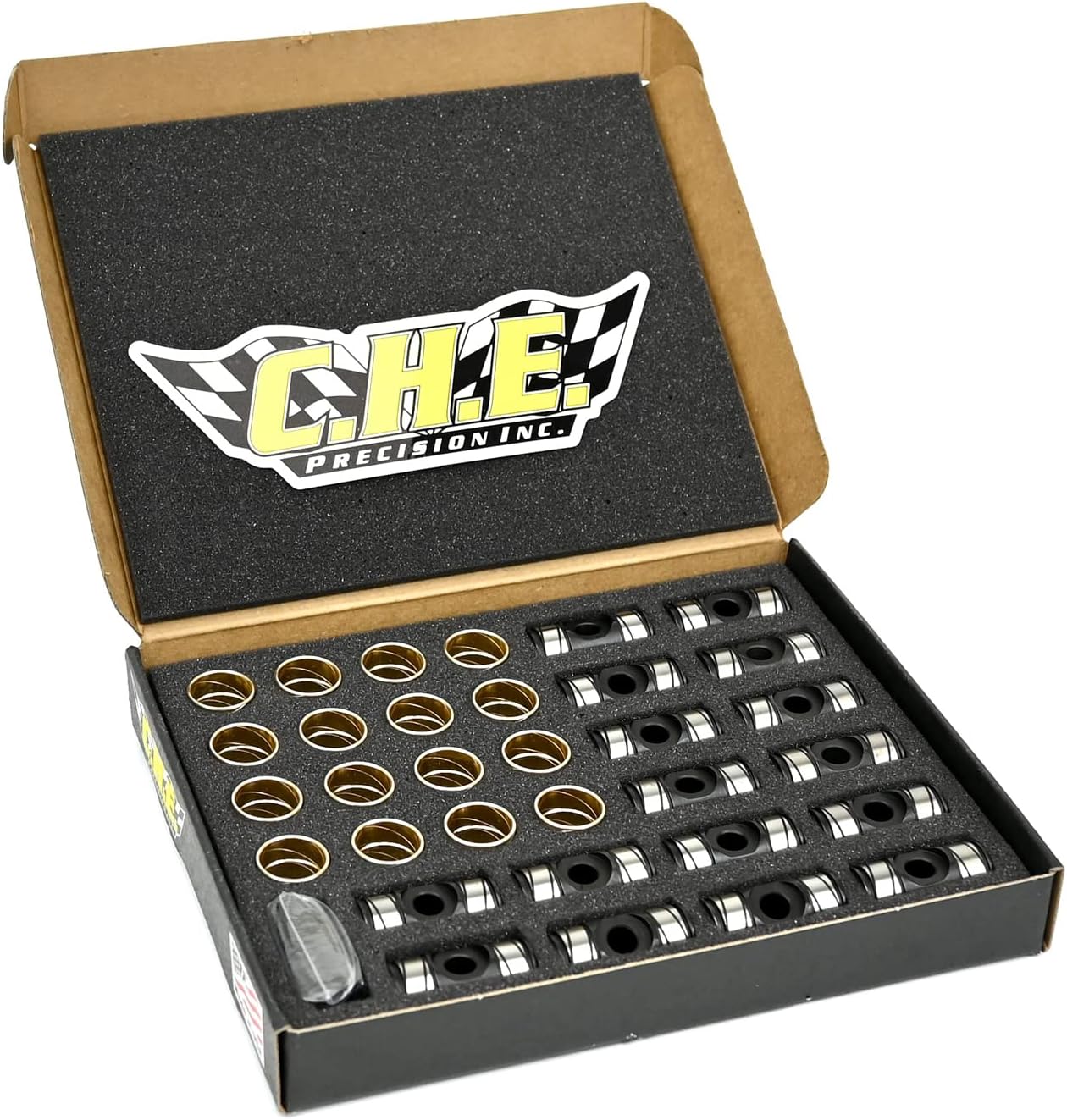CHE 4290 LS/LT Bushing Trunnion Kit | Fits GM LS/LT Engines 4.8L 5.3L 5.7L 6.0L 6.2L 7.0L | Precision CNC Machined for Maximum Durability & Performance | Full Set of 16