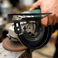 Vista 8 de 1 juego de soporte para amoladora angular, incluye soporte para amoladora angular y cubierta protectora de escudo