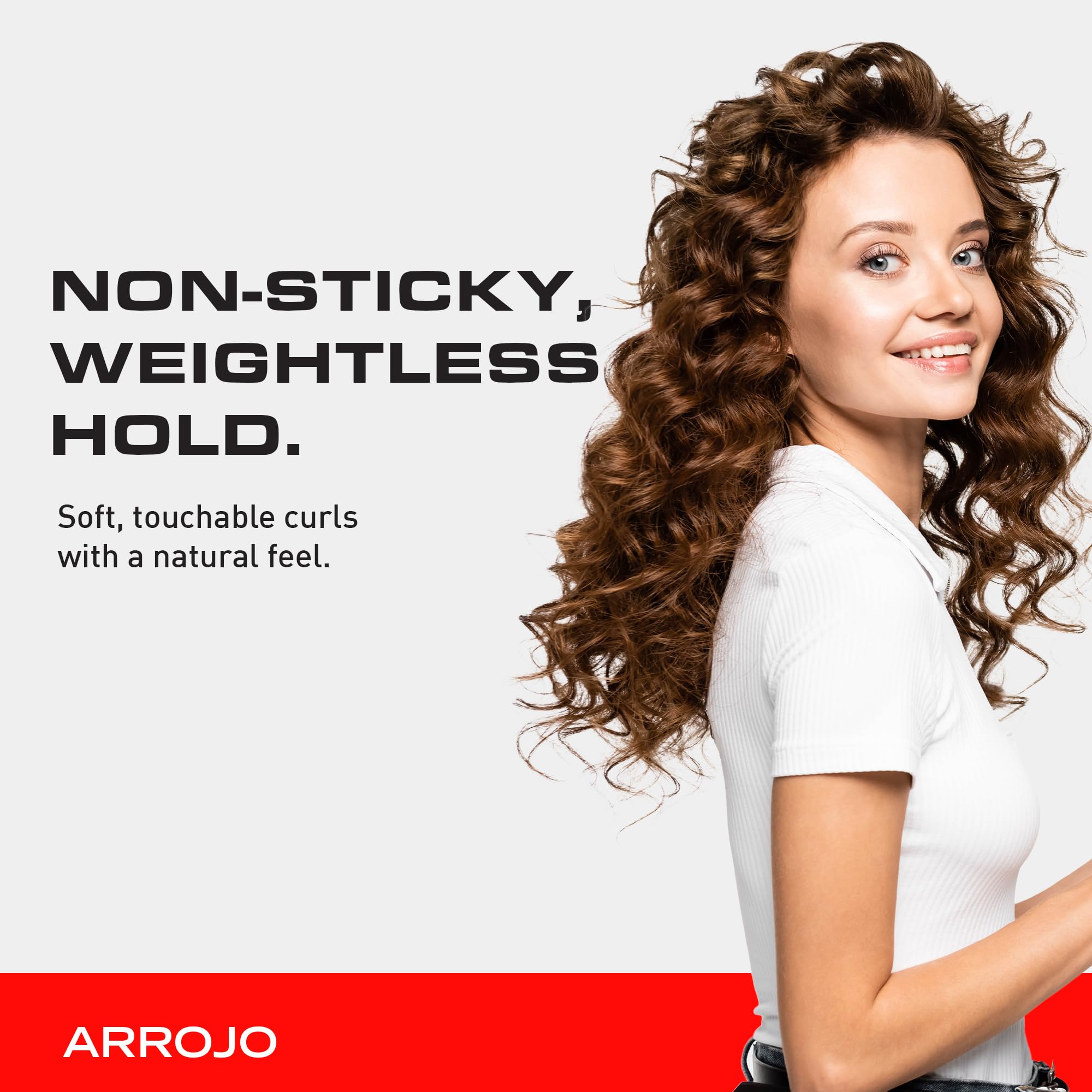 Arrojo Curl Defining Gel – Moisture-Rich, Firm Hold Wavy & Curly Hair Gel - Paraben-Free & Sulfate Free & Cruelty-Free Frizz & Heat Damage Protection