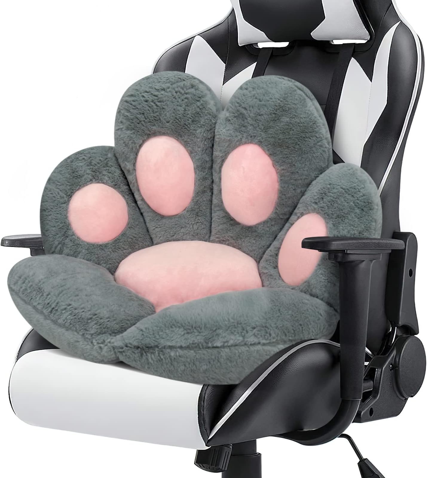 MOONBEEKI Cat Paw Cushion Chair Comfy Kawaii Chair Plush