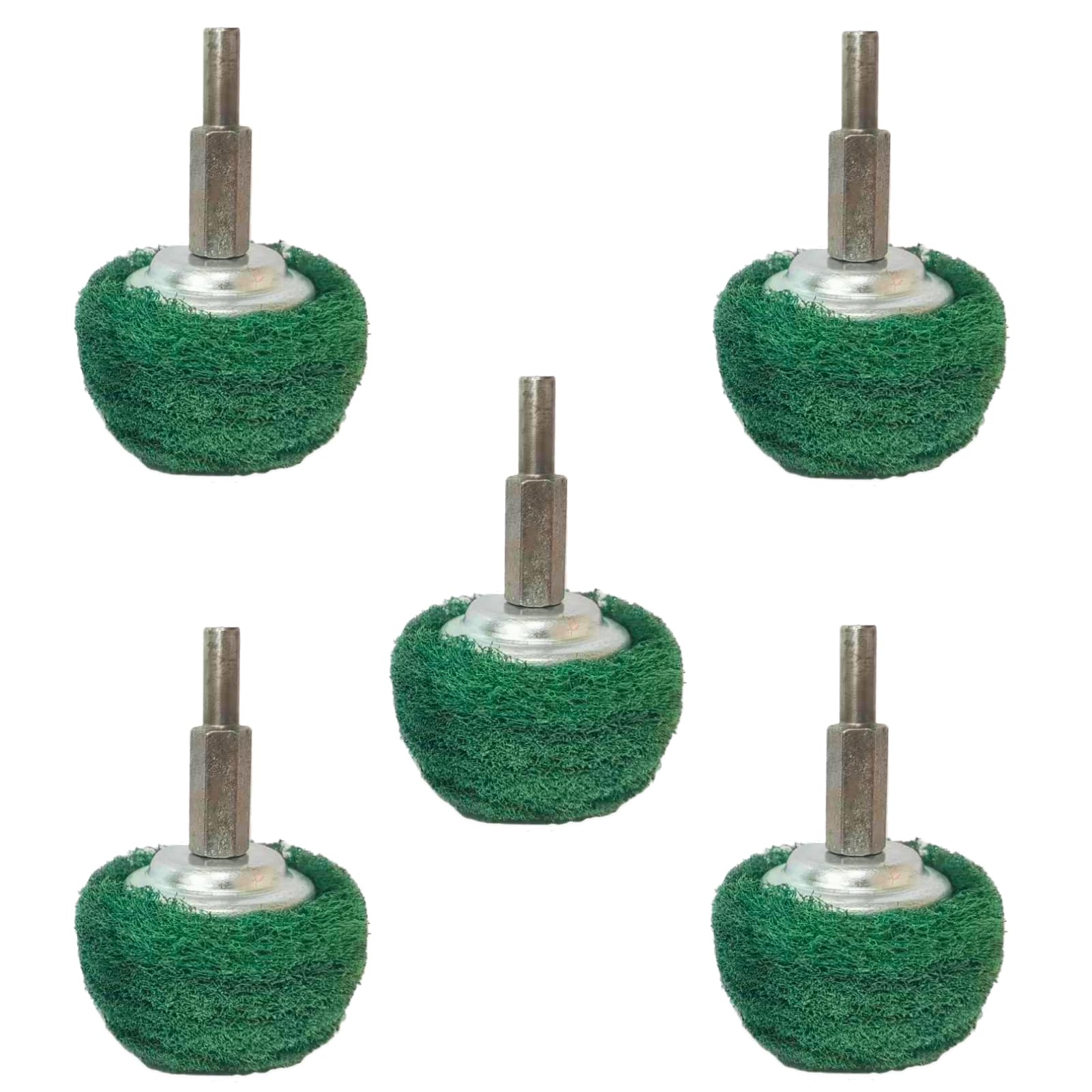 Buffing Wheels - 5 Pack 2" Abrasive Polish Wheels -1