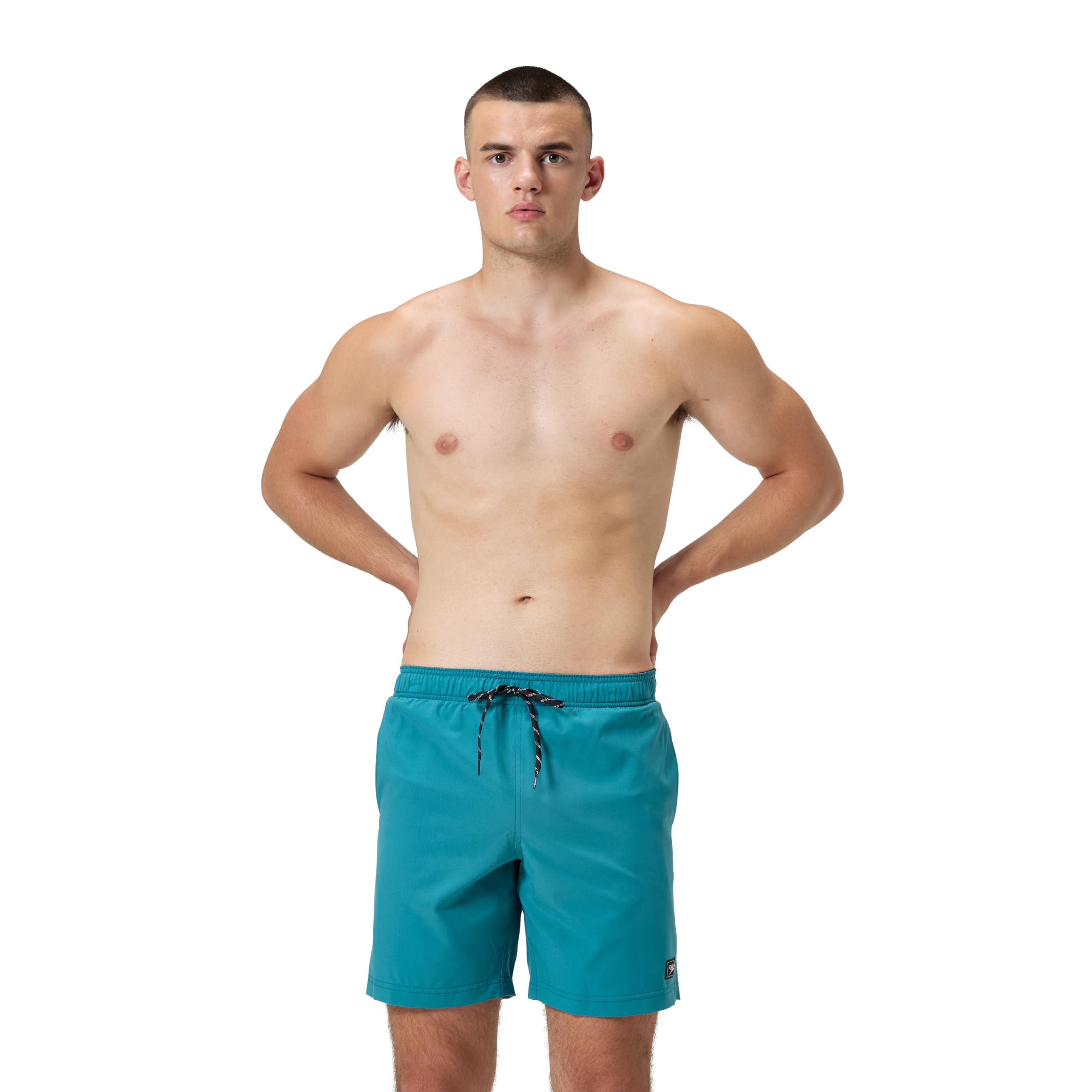 Speedo Men's Swim Trunk Mid Length Essentials Solid