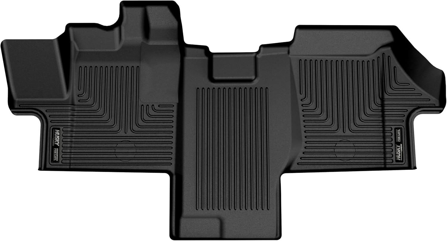 Husky Liners Weatherbeater Floor Mats | Fits 2018-2025 Dodge Ram Promaster 1500, 2500, 3500 | Front, 2-pc Black - 18051