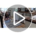 2.6x8 Navy Blue Gray Neutral Multi Modern Abstract Runner Rug for Hallways, Super Soft Hallway Decor Kitchen Rugs with Non-Slip, Non-Shedding Washable Rug for Entryway Bedroom Indoor