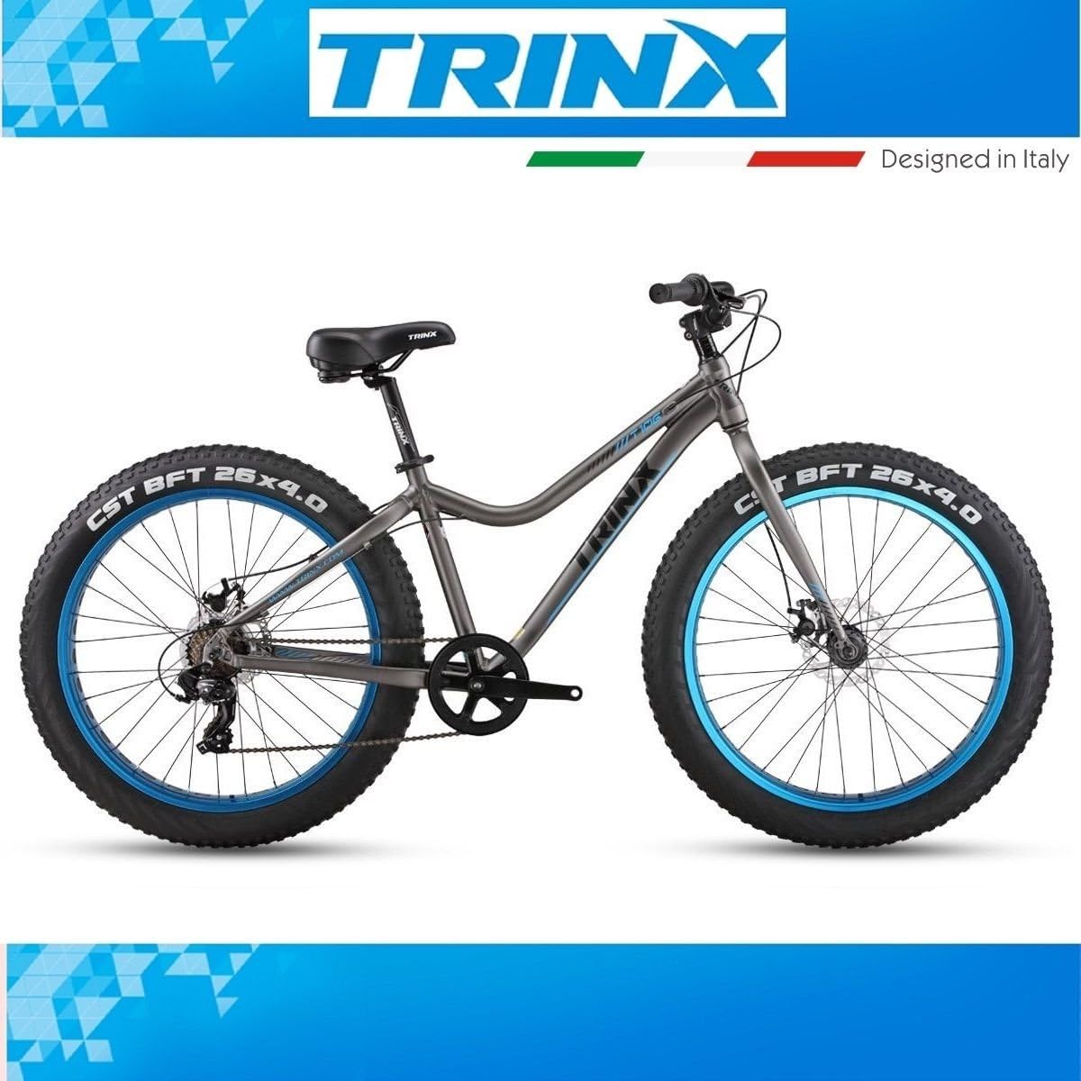 Fatbike Mountain Bike Trinx T106 MTB 26 Shimano 7Gang Monster Bike Bigfoot