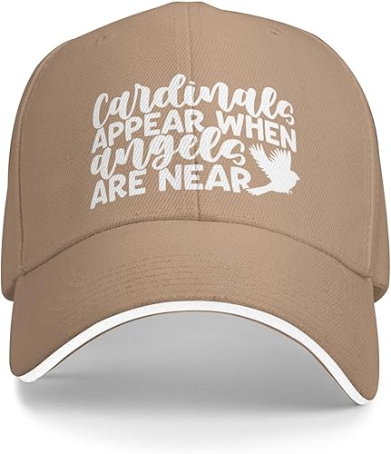 Miniatura 1 de Christmas Hat Cardinal Appear Whens Angel are Near Hat Women Baseball Cap Graphic Cap
